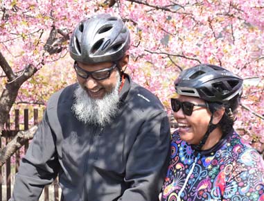 2020.03.15(sun) | Cherry Blossoms and Uji with Singaporeans and Malaysians | Osaka Cycling Group